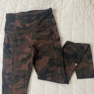 Lulu lemon camo leggings